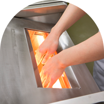 Disinfecting hands upon entry
