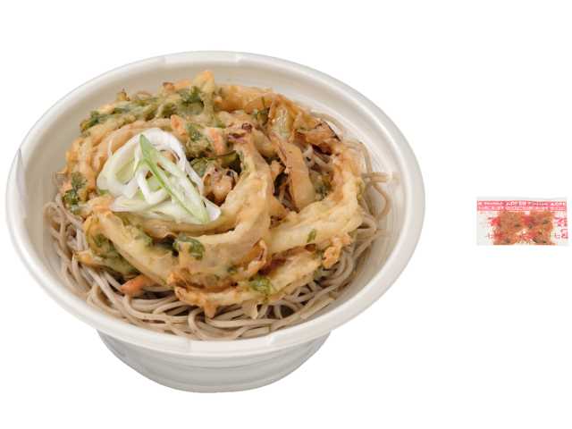 鰹出汁の旨味引き立つ かき揚げそば
SEJ_Kakiage,soba,with,enhanced,umami,from,bonito,broth