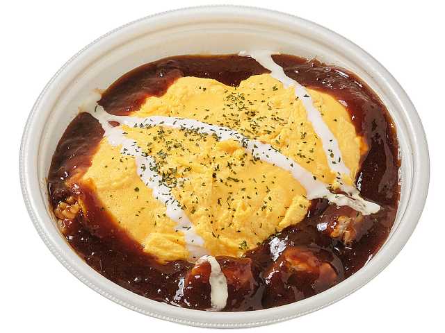 ビーフシチューオムライス
SEJ_Beef,tew,omelet,rice